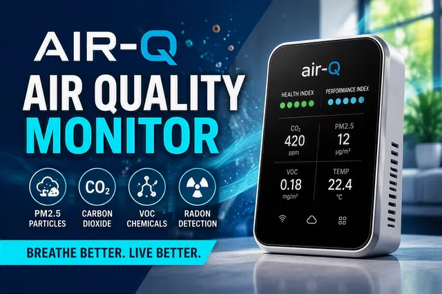 air-Q Review 2026: Is This One of the Most Advanced Air Quality Monitors?