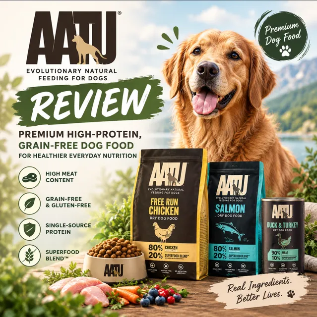 AATU Review: Premium High-Protein, Grain-Free Dog Food for Healthier Everyday Nutrition