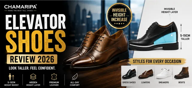 Chamaripa Elevator Shoes Review: How Do Height-Increasing Shoes Really Work?