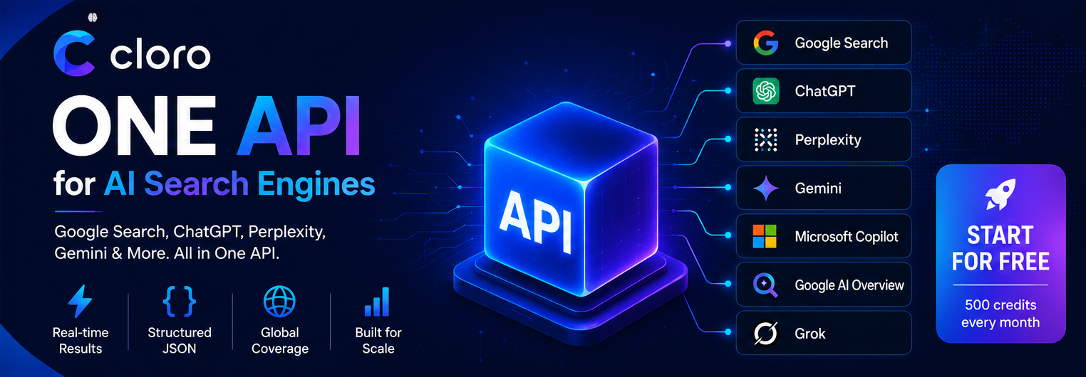 Cloro Review: One API for Google Search and the AI Search Engines