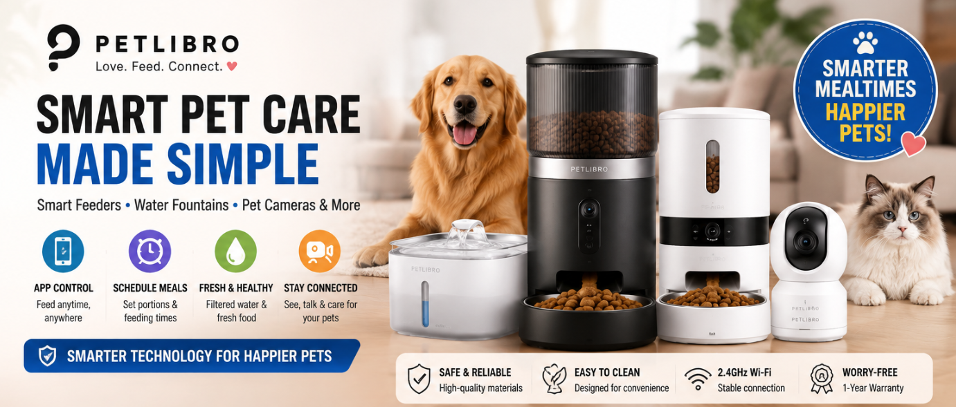 PETLIBRO Review: Smart Pet Feeders, Water Fountains & Pet Care Products
